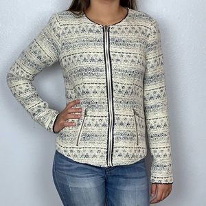 A.n.a blazer lined full zip up blazer